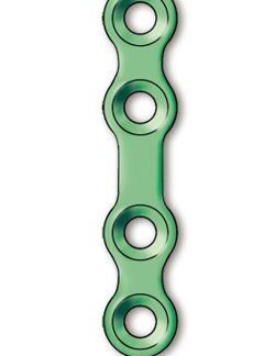 50-762-04-71  ~ Frakturpl. 4-Loch ger.kurz 2,0mm steril ~