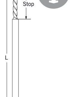 50-920-00-07  ~ Vorbohrer f. WSD 1,1 x 30 mm, Dental ~