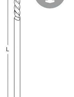 50-928-00-07  ~ Vorbohrer 1.8x34x21mm, Dental ~