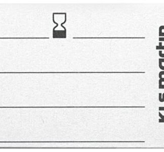 55-009-02-04  ~ Etikett, MiniSet, m. Indikator, 1000 St. ~