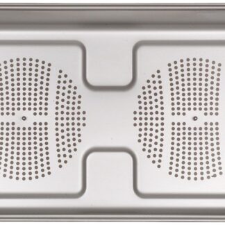 55-233-01-04  ~ Wanne, marSafe, grau, perf., 47x30x11cm ~