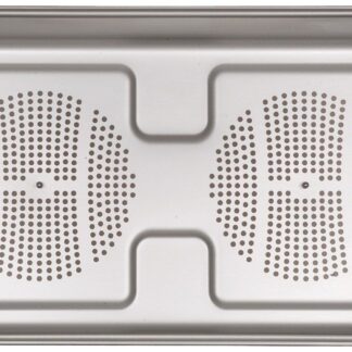 55-233-02-04  ~ Wanne, marSafe, grau, perf., 47x30x14cm ~