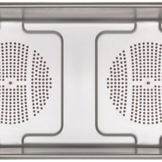 55-235-02-04  ~ Wanne, marSafe, grau, perf., 60x30x14cm ~