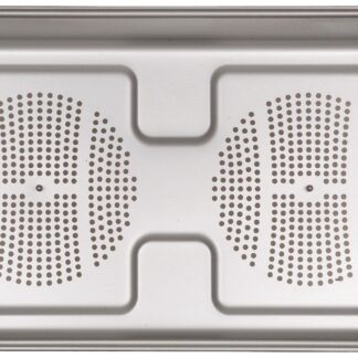 55-243-01-04  ~ Wanne, marSafe, rot, perf., 47x30x11cm ~