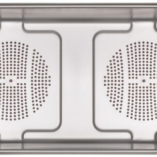 55-245-03-04  ~ Wanne, marSafe, rot, perf., 60x30x16cm ~