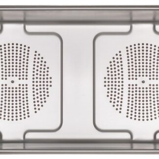 55-265-03-04  ~ Wanne, marSafe, orange, perf.,60x30x16cm ~