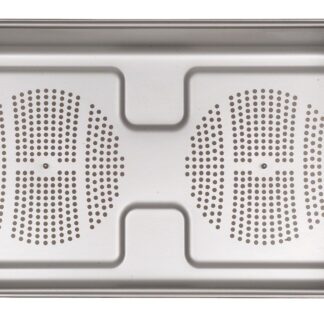 55-283-01-04  ~ Wanne, marSafe, l.grau, perf.,47x30x11cm ~