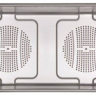 55-285-03-04  ~ Wanne, marSafe, l.grau, perf.,60x30x16cm ~