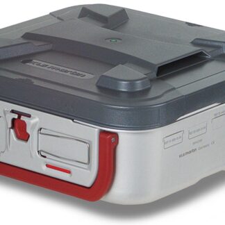 55-600-13-04  ~ MS-CONTAINER 30X30X14 CM, GRIFF ROT ~