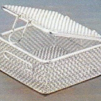 55-891-40-01  ~ KLEINTEILEKORB, FEINMASCHIG, 80X80X40 MM ~