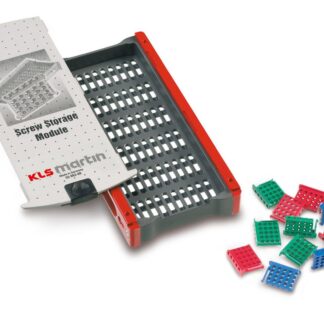 55-962-23-04  ~ SCHRAUBENMODUL MIT MODULSCHIENEN ROT ~