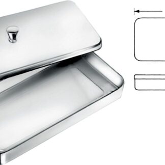 56-411-27-01  ~ INSTR.-KASTEN, KNOPFDECK., 270X235X50 MM ~