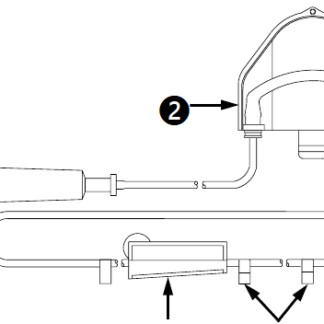 E9418  ~ IRRIGATION TUBING SET for E9000 ~