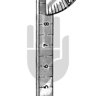 HB0056  ~ Caroll Finger-Goniometer, 14cm nur zu Vergleichsmessungen ~