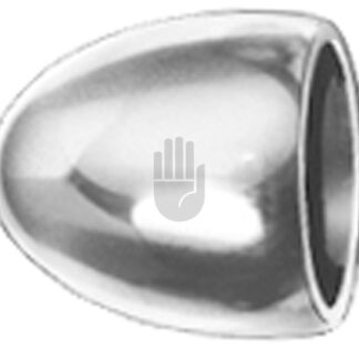 HB0149-22  ~ Nasenolive aus Metall, 22mm ~