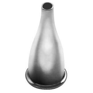 HB0172-03  ~ Gruber Ohrspekulum oval, 6,0x7,2mm, 42mm glanzverchromt ~