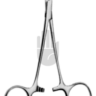 HB0519  ~ Halsted-Mosquito Micro-Klemme, gebogen, 12cm ~