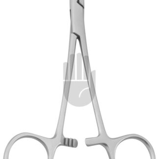 HB0633-02  ~ Jones Arterienklemme, gebogen, 12,7cm ~