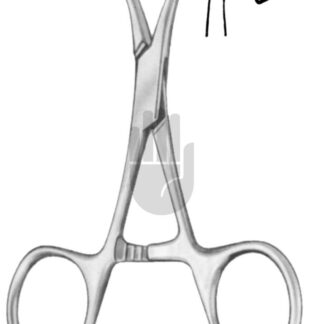 HB0788-13  ~ Thomas Tuchklemme, kreuzgerieft, 13cm ~