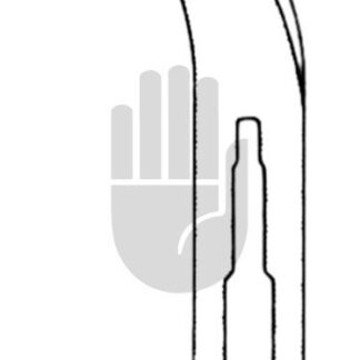 HB1116  ~ Skalpellklinge, steril, Fig.16 VE = 1 Pack á 100 Stck ~