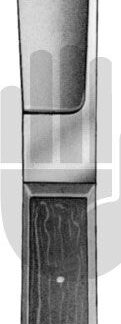 HB1198  ~ Seziermesser, Holzgriff, Schnittlänge  12cm ~
