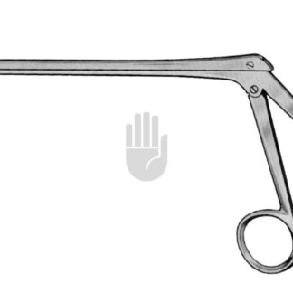 HB1447-04  ~ Caspar Laminektomie-Zange, nach unten abgewinkelt, 4x14mm, 16,5cm ~