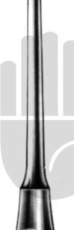 HB3584-01  ~ Scharfer Löffel, Fig.1, geb., 6,0mm, 25cm ~