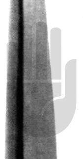 HB3603-02  ~ Raspatorium, rechts gebogen, 4mm, 14cm ~