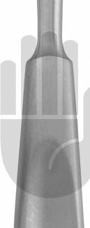 HB3637-19  ~ Cushing Periosteal Elevator, 16mm, 19cm, rundes AE ~