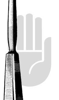 HB3656-01  ~ Bircher Meniskotom, 19cm ~