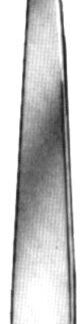 HB3664-06  ~ Mini-Hohmann Knochenhebel, 2x6mm, 16cm ~