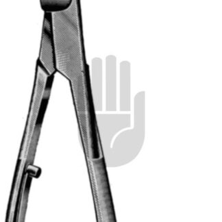 HB3727  ~ Lambotte Knochenhaltezange, gerade, 22cm ~