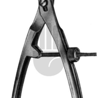 HB3743  ~ Verbrugge Knochenhaltezange, Fig.2, 26cm ~