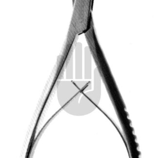 HB3763-02  ~ Stellbrink Hohlmeisselzange, Fig.2, 17cm ~