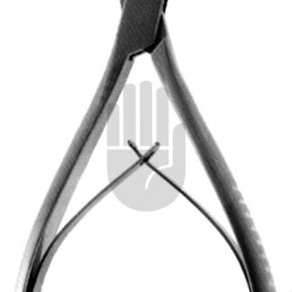 HB3769  ~ Jansen Hohlmeisselzange, gebogen, 17cm ~