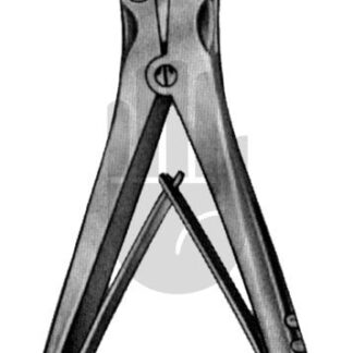 HB3778  ~ Zaufal-Jansen Hohlmeissel- zange, 5x15mm, 18cm ~