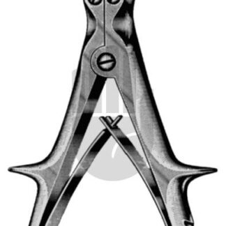 HB3779  ~ Stille-Ruskin Hohlmeissel- zange, 8mm, 23cm ~