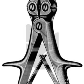 HB3780  ~ Semb Hohlmeisselzange, 22cm ~