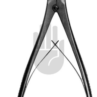 HB3789  ~ Smith-Petersen Hohlmeissel- zange, stark gebogen, 3mm 24cm ~