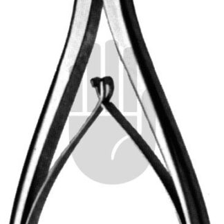 HB3832  ~ Liston Knochensplitterzange, gebogen, 22cm ~