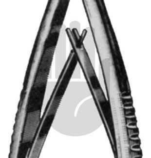 HB3844  ~ Cleveland Knochensplitterzange gebogen, 15cm ~