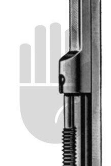 HB3856-22  ~ Lowman Knochenhalteklammer, 1x2 Zähne, 22cm ~