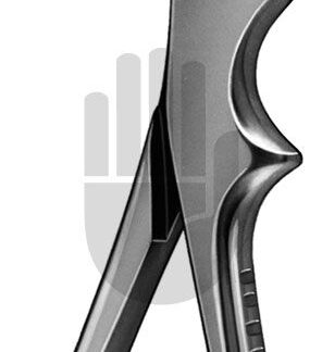 HB3861  ~ Gluck Rippenschere, mit ziehendem Schnitt, 19cm ~