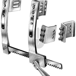 HB3885-02  ~ Burford Rippensperrer für Erwachsene, mit 2 Paar Valven, ALUMINIUM ~