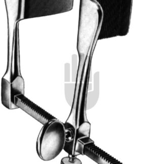 HB3905  ~ Tuffier Rippensperrer, gerieft, 50x45x165mm ~