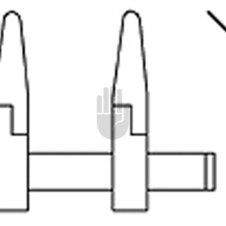 HB3929-23  ~ Approximator nach Biemer-Müller, gebogen, Öffnungsweite  5,0mm, 0,25-0,29N, 25-30g ~