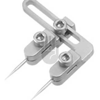 HB3929-36  ~ Biemer Aproximator Mehrzweckklemme, Neugeborene, gebogen, 48mm, 14,5cm, DeBakey Zahnung ~