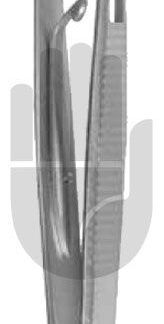 HB3931-04  ~ Anlegepinzette mit Sperre für Klemmentyp 1, 2 und 3, gerade, 14cm ~