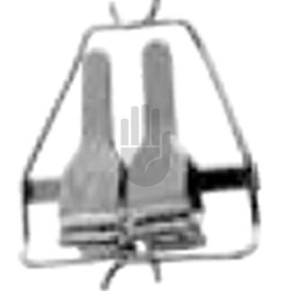 HB3931-15  ~ , Doppelklemme verstellbar, mit Rahmen, Typ 1, für Venen ~