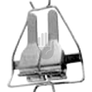HB3931-25  ~ , Doppelklemme verstellbar, mit Rahmen, Typ 2, für Venen ~